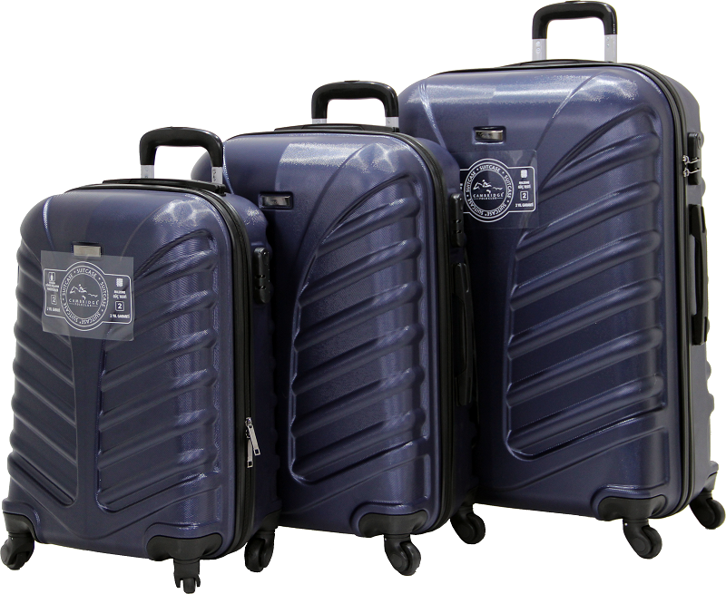 Cambridge Polo Club Plbvl30006, 3-way Suitcase, Navy Blue