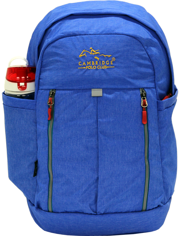 Cambridge Polo Club Plcan1669, Soft Backpack, Blue