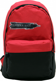 Cambridge Polo Club Plcan1658, Unisex Backpacks, Red-1