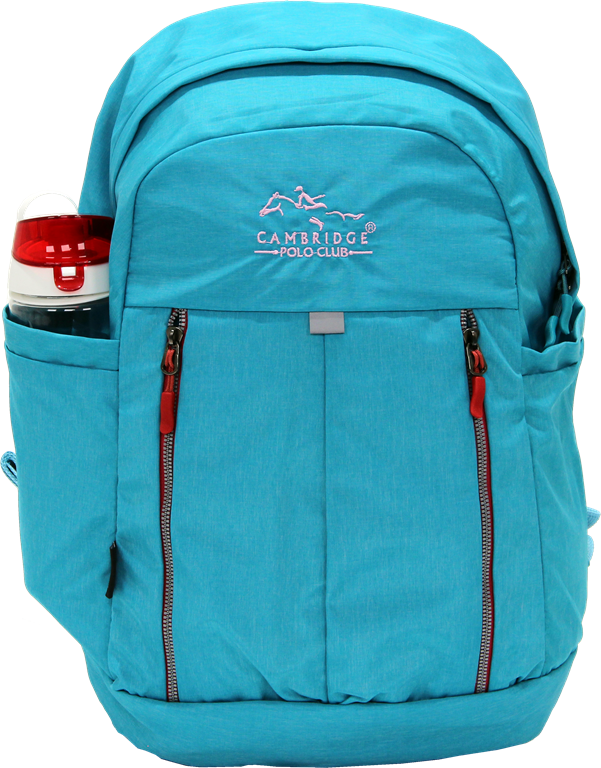 Cambridge Polo Club Plcan1669, Soft Backpack, Turquoise