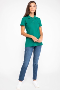 Polo Tshirt Women Green-1