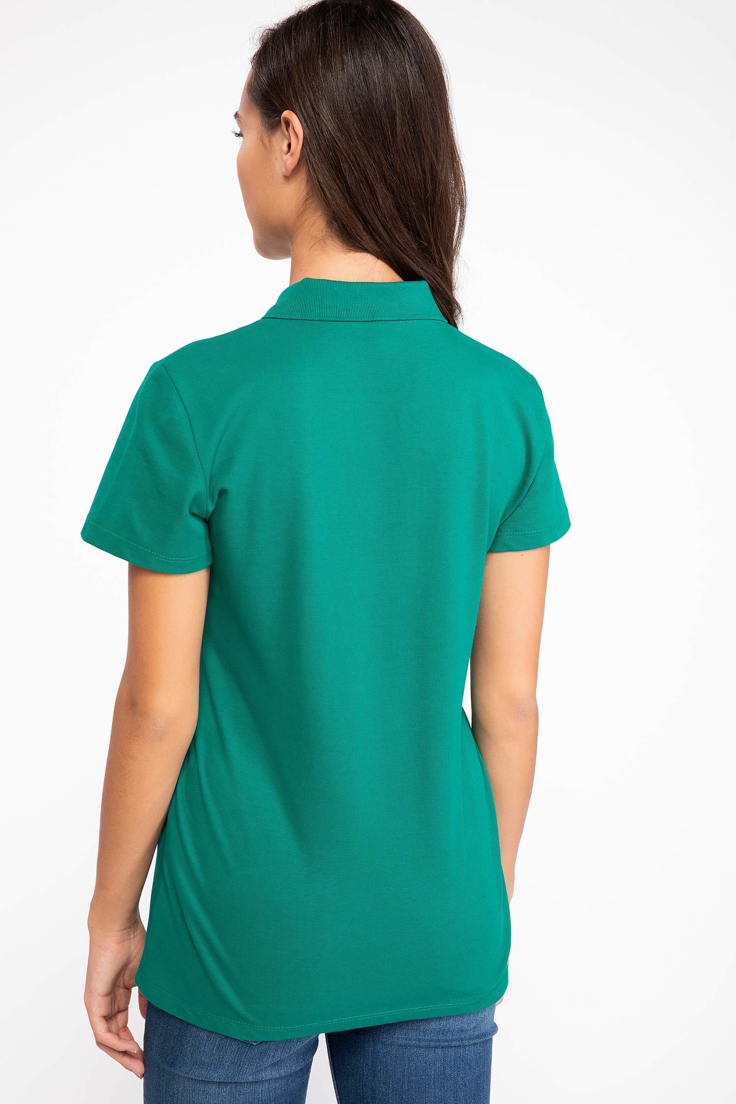 Polo Tshirt Women Green