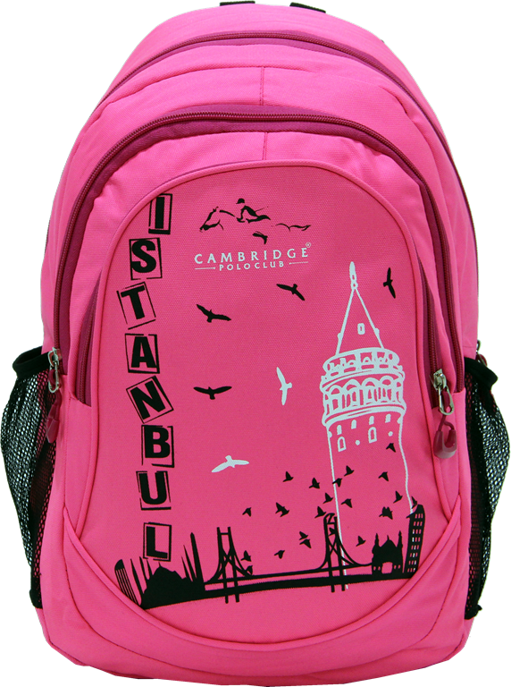 Cambridge Polo Club, Istanbul Backpack, Pink