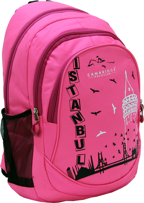 Cambridge Polo Club, Istanbul Backpack, Pink