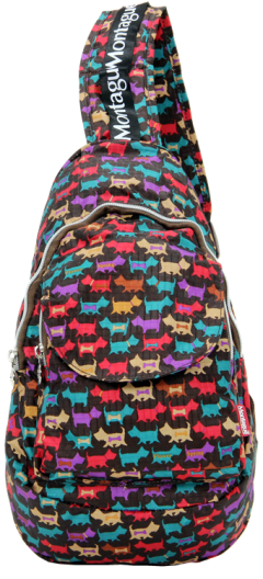 Montague Mbp-18, Foldable Cross Mini Backpack, Greyhound-0