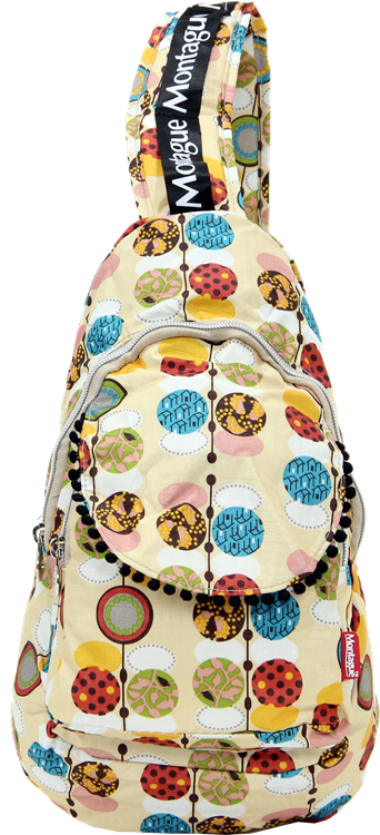 Montague Mbp-18, Foldable Cross Mini Backpack, Ladybird