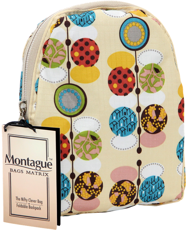 Montague Mbp-18, Foldable Cross Mini Backpack, Ladybird