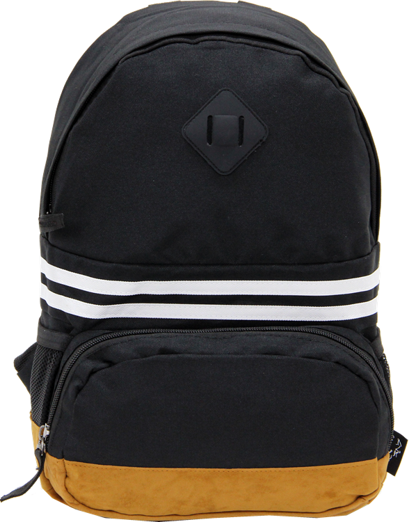 Cambridge Polo Club, Nubuck Base Unisex Mini Backpack, Black