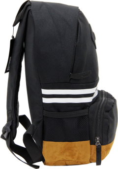 Cambridge Polo Club, Nubuck Base Unisex Mini Backpack, Black-2