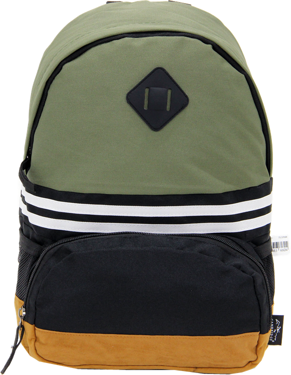 Cambridge Polo Club, Nubuck Base Unisex Mini Backpack, Khaki