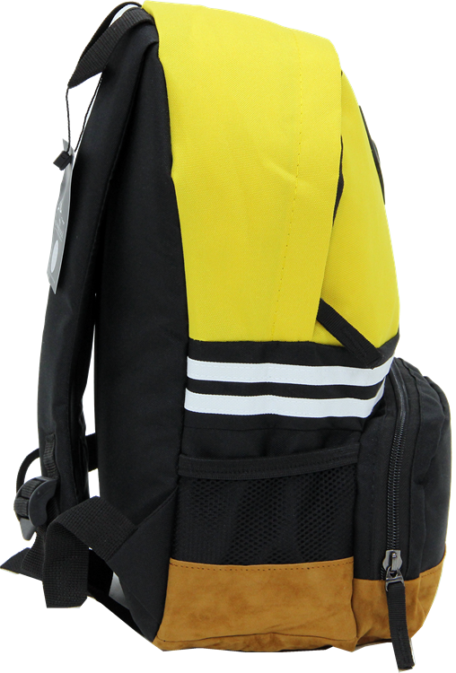 Cambridge Polo Club, Nubuck Base Unisex Mini Backpack, Yellow