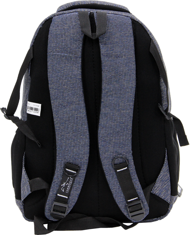 Cambridge Polo Club, Woven Fabric Backpack, Black