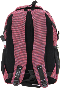 Cambridge Polo Club, Woven Fabric Backpack, Red-3