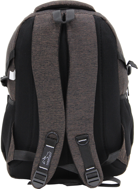 Cambridge Polo Club, Woven Fabric Backpack, Brown