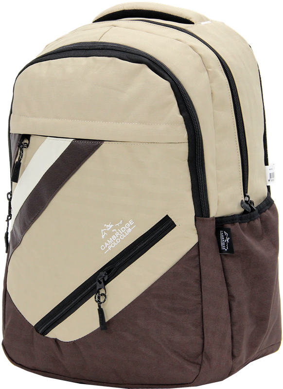 Cambridge Polo Club Plcan1726, School - Backpack, Cream
