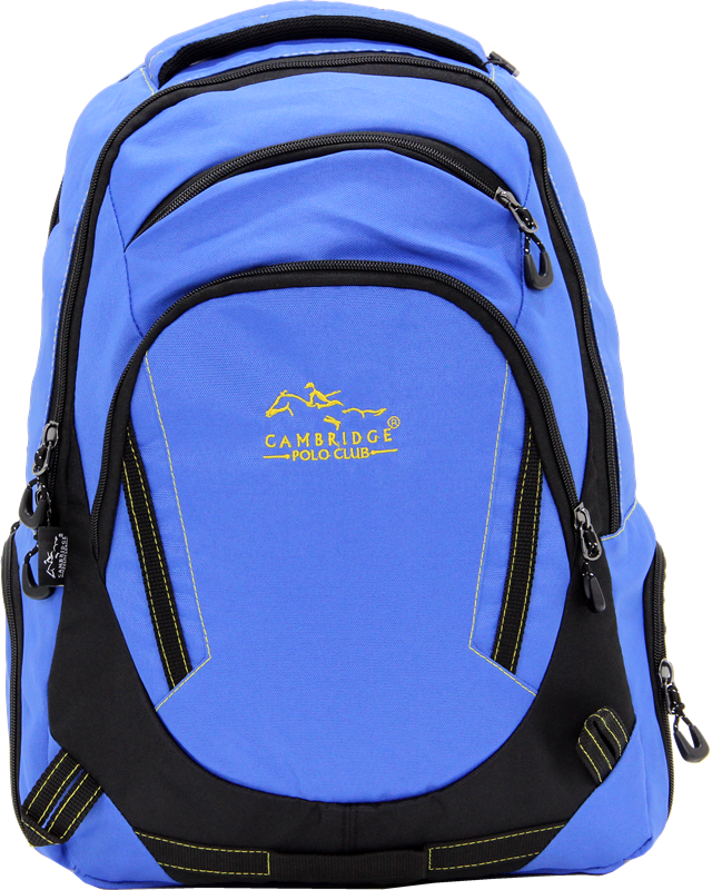 Cambridge Polo Club, Laptop Backpack, Blue