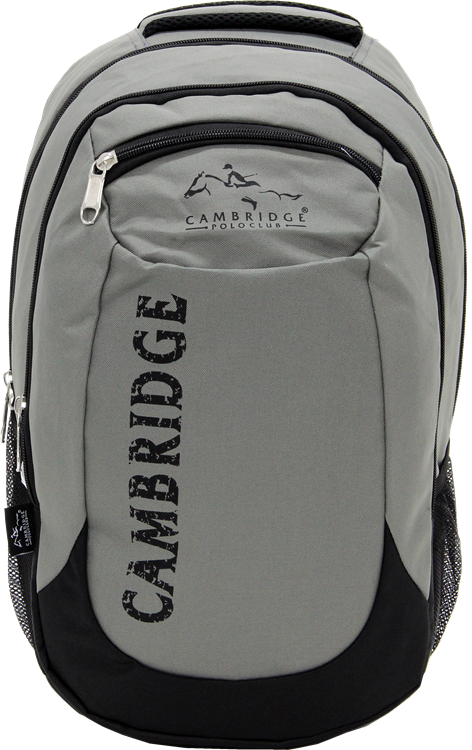 Cambridge Polo Club, School & Backpack, Gray