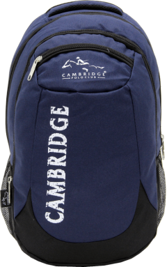 Cambridge Polo Club, School & Backpack, Navy Blue