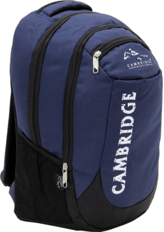 Cambridge Polo Club, School & Backpack, Navy Blue-1