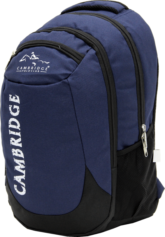 Cambridge Polo Club, School & Backpack, Navy Blue