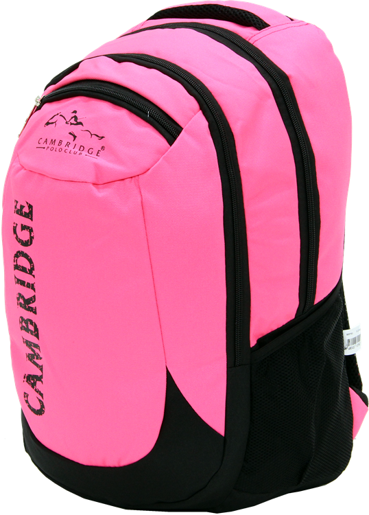 Cambridge Polo Club, School & Backpack, Pink