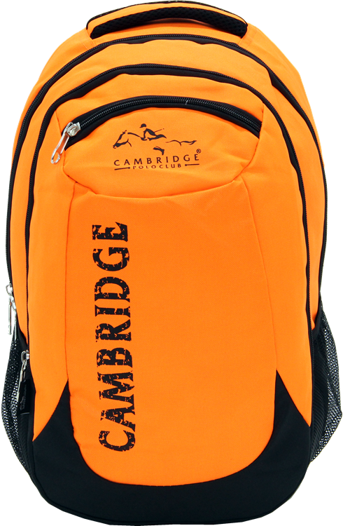 Cambridge Polo Club, School & Backpack, Orange