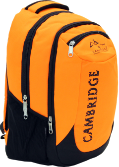 Cambridge Polo Club, School & Backpack, Orange-1