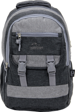 Cambridge Polo Club Plcan1684, Jeans Fabric Backpack, Black-0