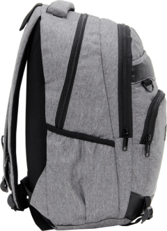 Cambridge Polo Club Plcan1685, Jeans Fabric Backpack, Gray-3
