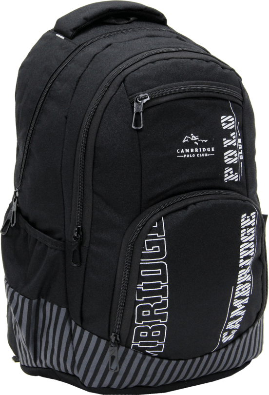 Cambridge Polo Club Plcan1680, Backpack, Black
