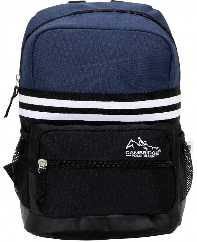 Cambridge Polo Club, Unisex Mini Backpacks, Navy Blue