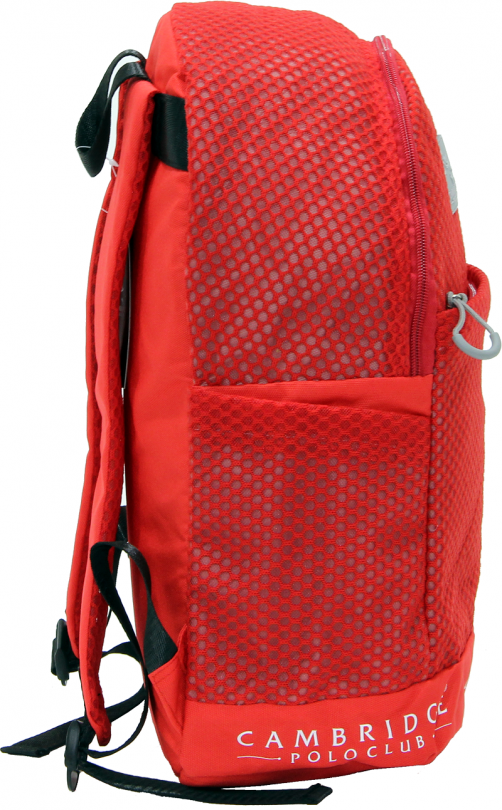 Cambridge Polo Club Plcan1655, File Backpack, Red