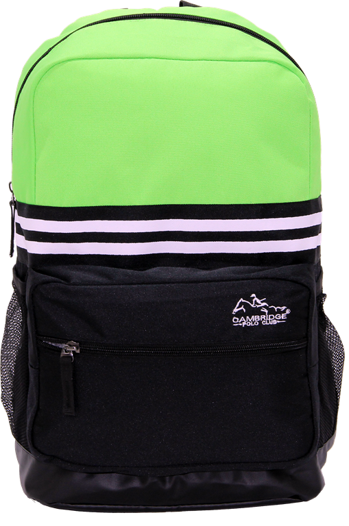 Cambridge Polo Club Plcan1651, Unisex Backpacks, Green