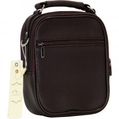 Cambridge Polo Club, Portfolio Handbag Medium, Coffee-1