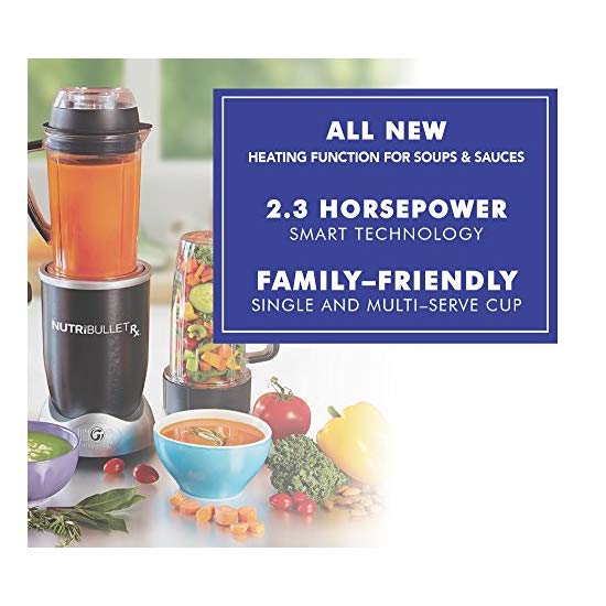 Nutribullet Rx Blender And Food Processor 1 27 L 1700 W, Mixer