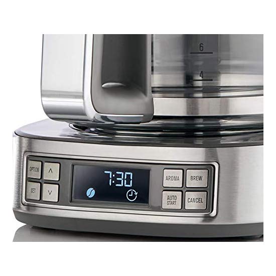 Aeg 7 Series Digital Filter Coffee Machine 1100 W Stainless Steel
