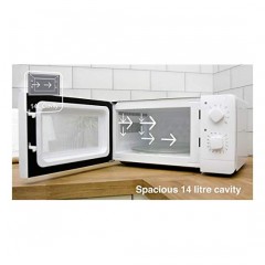 Tower QT1T 14 Litre 600W Compact Manual Control Microwave Oven QT1 - Kettle  and Toaster Man