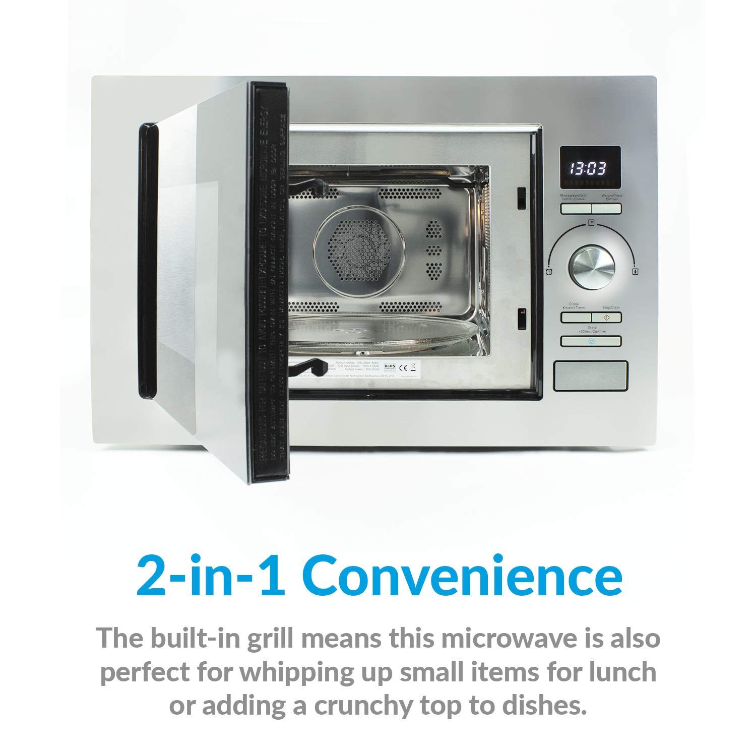 ElectrIQ EIQMOCBI25 (Stainless Steel), Microwave Ovens Reviews and Comments