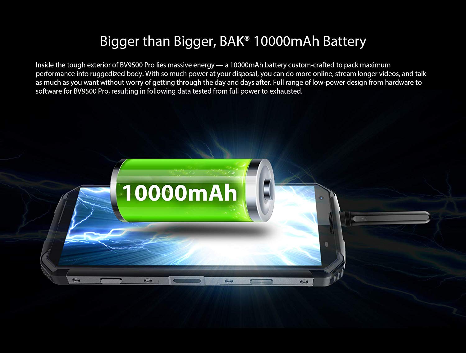 Аккумулятор blackview bv9500