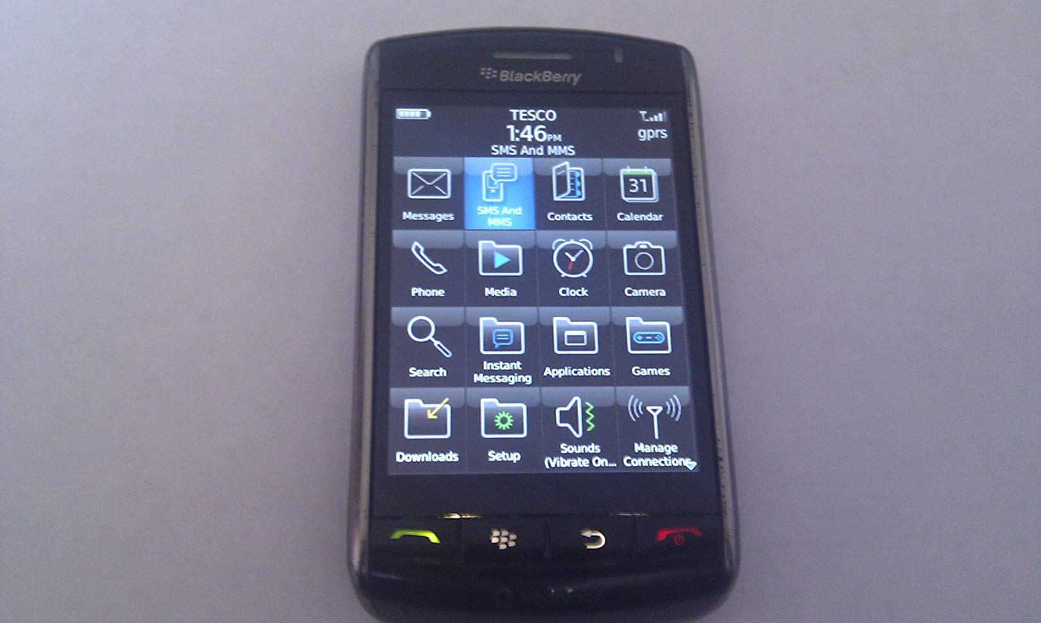 Blackberry storm 9500 не включается