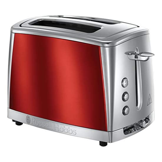 Тостер russell hobbs luna solar red 23220 56 обзор