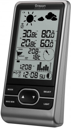 Oregon Scientific WMR86NSX Backyard Pro Home Wireless Weather Station -  Color LCD Screen