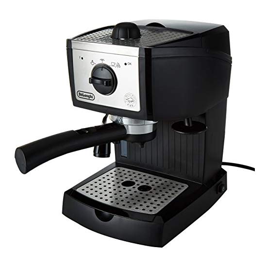 DeLonghi Traditional Pump Espresso Coffee Machine EC156.B 