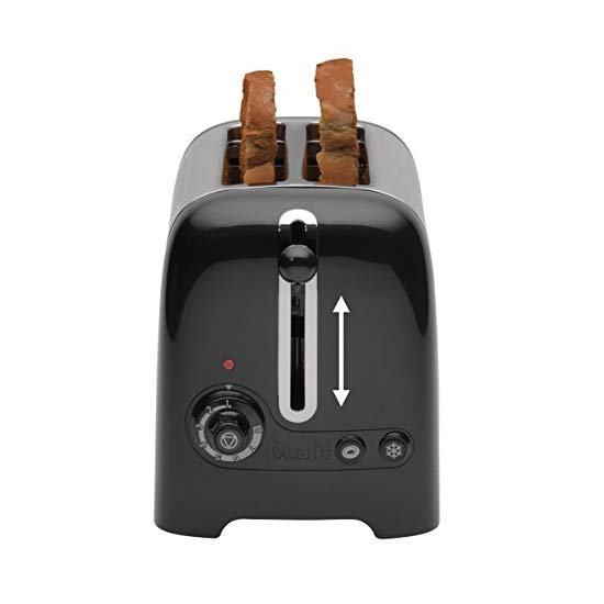 Dualit 26205 2 Slot Lite Toaster 1 1 Kw Black, Bread Toasters Reviews