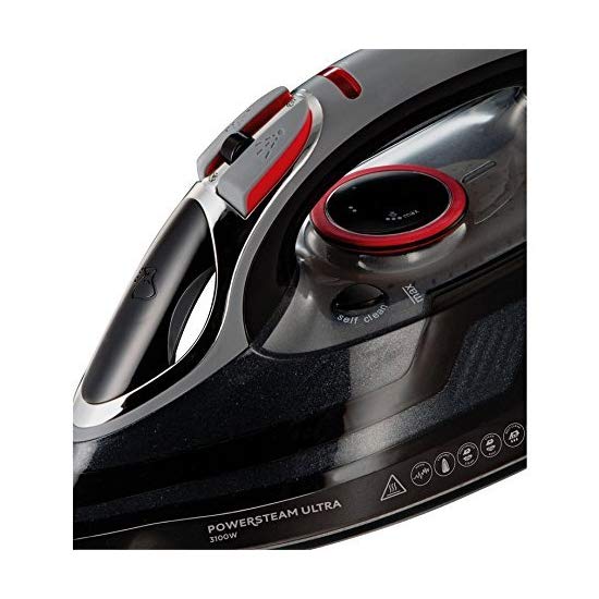 Russell Hobbs Powersteam Ultra 3100 W Vertical Steam Iron 20630 Black