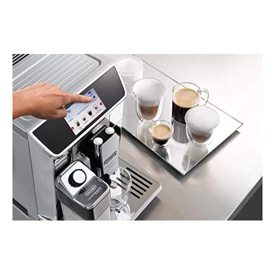 DeLonghi PrimaDonna Elite Experience ECAM 650.85, Espresso & Cappuccino