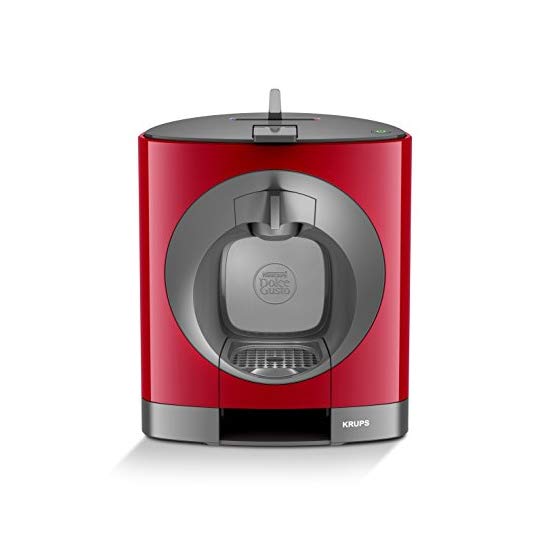 Krups Nescaf Dolce Gusto Oblo Manual Coffee Machine Red, Espresso