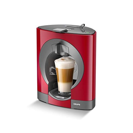 Krups Nescaf Dolce Gusto Oblo Manual Coffee Machine Red, Espresso & Cappuccino Machines Reviews