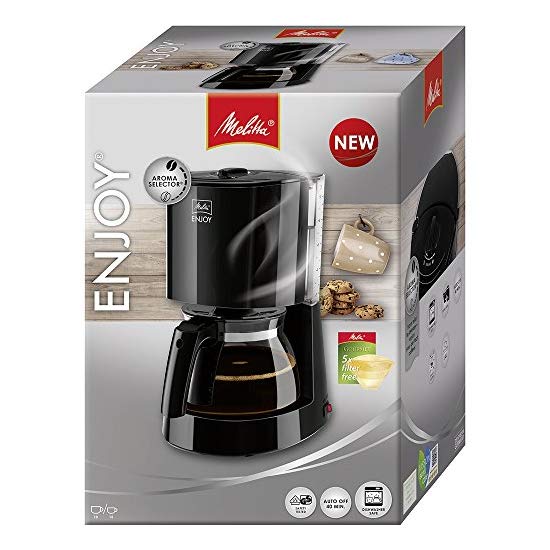 Melitta Enjoy Ii Glass Filter Coffee Machine Aromaselector Anti Drip
