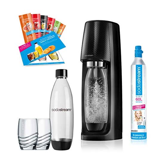 SodaStream Easy (incl. Carbonator & 2x1L PET Bottles), Soda Makers